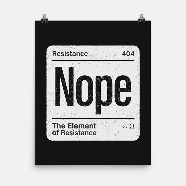 The Element Of Resistance-None-Matte-Poster-Popnotic