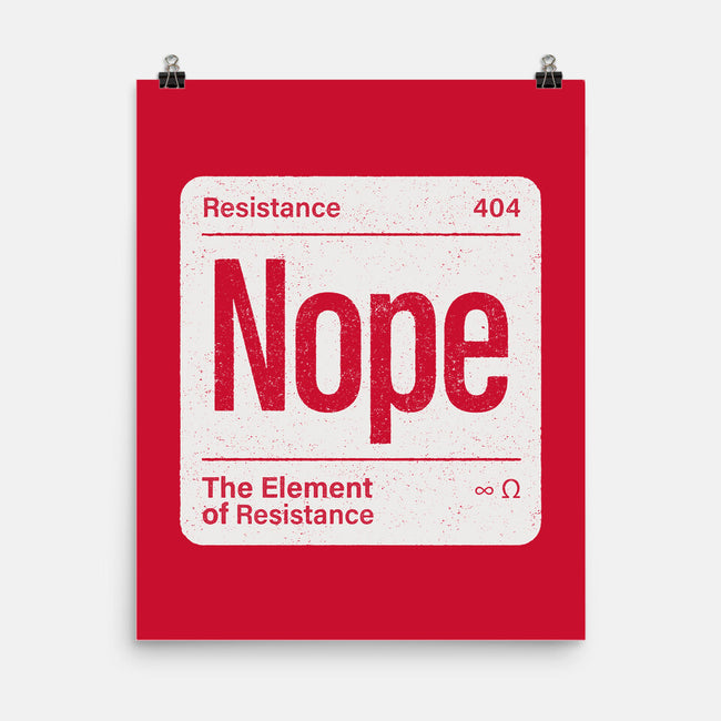 The Element Of Resistance-None-Matte-Poster-Popnotic