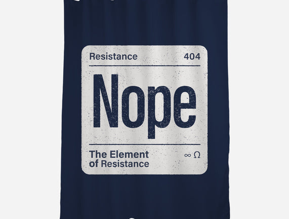 The Element Of Resistance