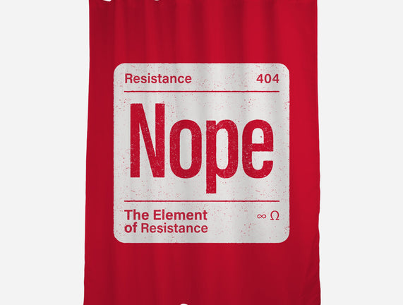 The Element Of Resistance