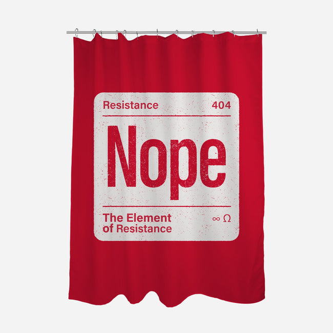 The Element Of Resistance-None-Polyester-Shower Curtain-Popnotic