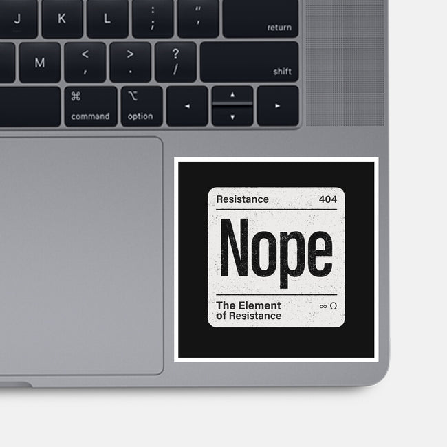 The Element Of Resistance-None-Glossy-Sticker-Popnotic