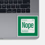 The Element Of Resistance-None-Glossy-Sticker-Popnotic