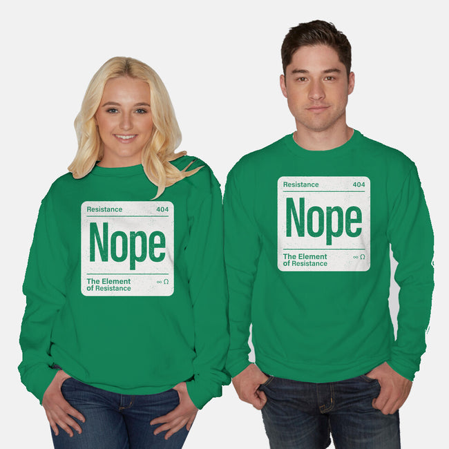 The Element Of Resistance-Unisex-Crew Neck-Sweatshirt-Popnotic