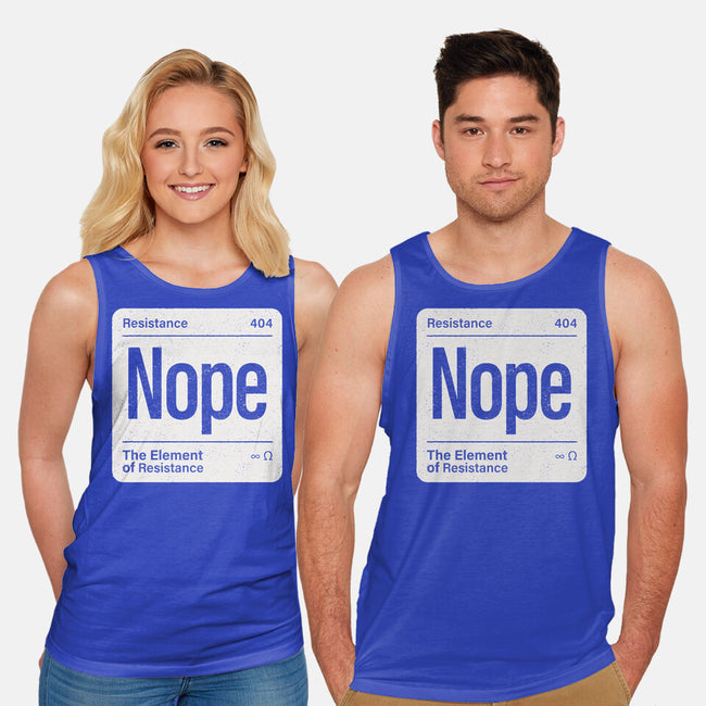 The Element Of Resistance-Unisex-Basic-Tank-Popnotic