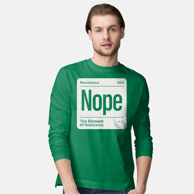 The Element Of Resistance-Mens-Long Sleeved-Tee-Popnotic