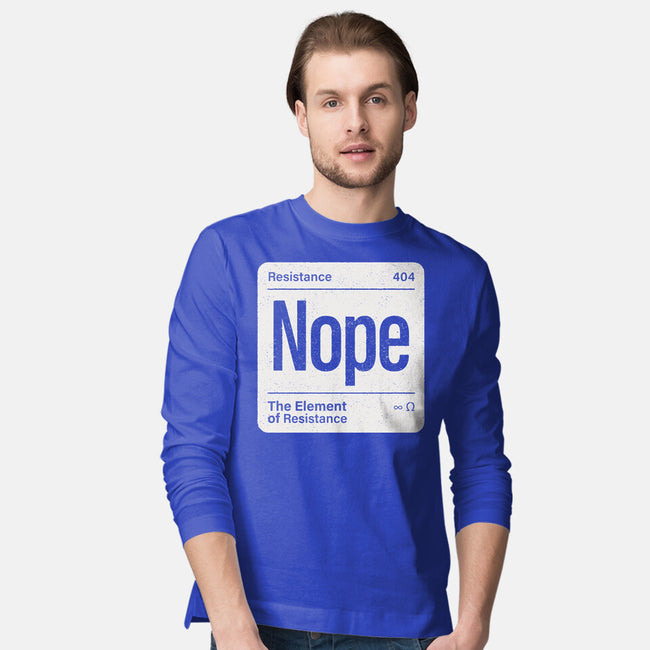 The Element Of Resistance-Mens-Long Sleeved-Tee-Popnotic