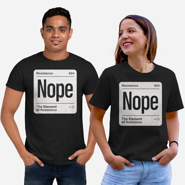 The Element Of Resistance-Unisex-Basic-Tee-Popnotic