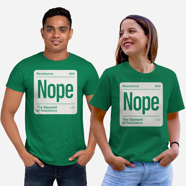 The Element Of Resistance-Unisex-Basic-Tee-Popnotic