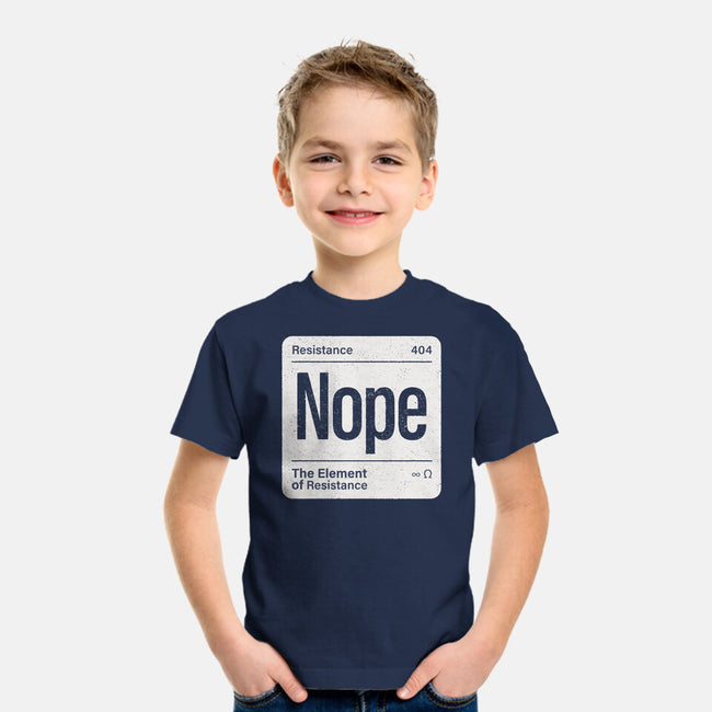The Element Of Resistance-Youth-Basic-Tee-Popnotic