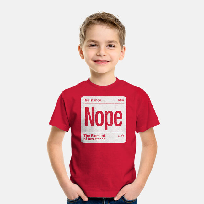 The Element Of Resistance-Youth-Basic-Tee-Popnotic