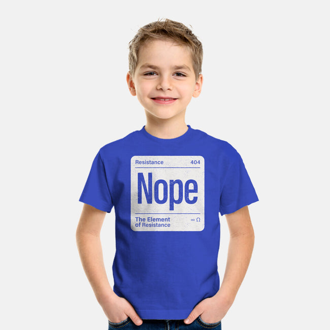 The Element Of Resistance-Youth-Basic-Tee-Popnotic