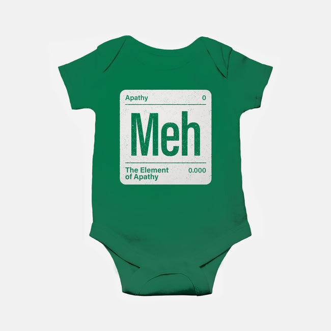 The Element Of Apathy-Baby-Basic-Onesie-Popnotic