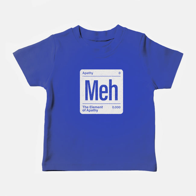 The Element Of Apathy-Baby-Basic-Tee-Popnotic