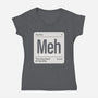 The Element Of Apathy-Womens-V-Neck-Tee-Popnotic