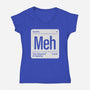 The Element Of Apathy-Womens-V-Neck-Tee-Popnotic