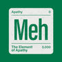 The Element Of Apathy-Womens-Racerback-Tank-Popnotic