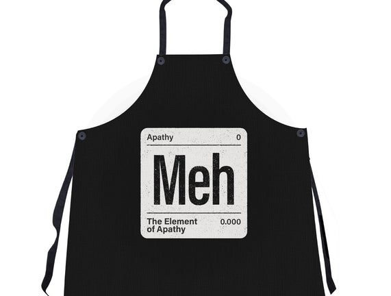 The Element Of Apathy