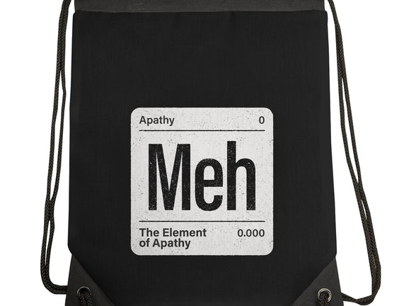 The Element Of Apathy