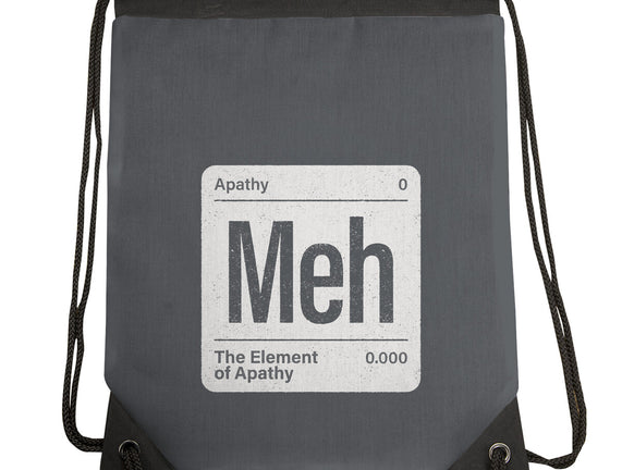 The Element Of Apathy