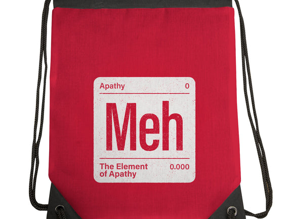 The Element Of Apathy