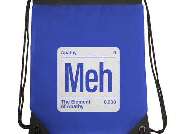 The Element Of Apathy