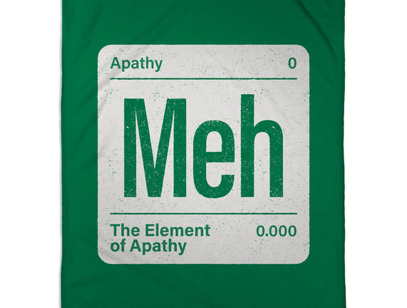 The Element Of Apathy