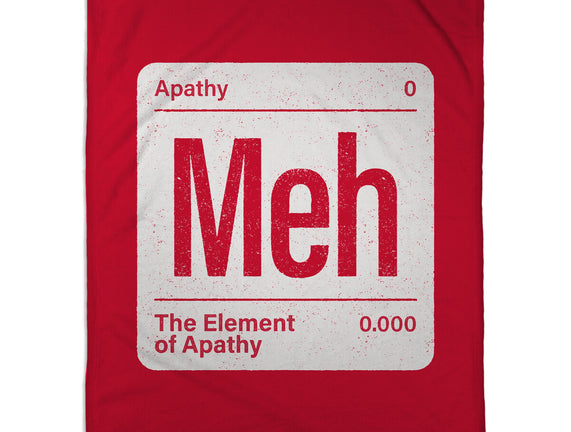The Element Of Apathy