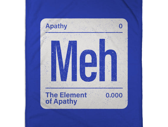 The Element Of Apathy