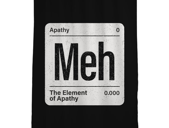 The Element Of Apathy