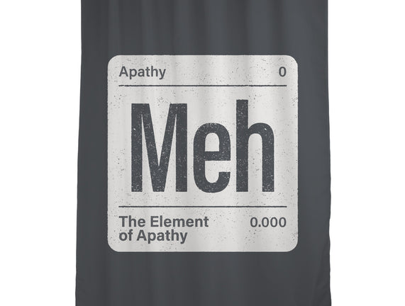 The Element Of Apathy