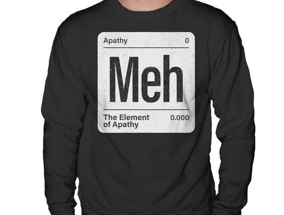 The Element Of Apathy