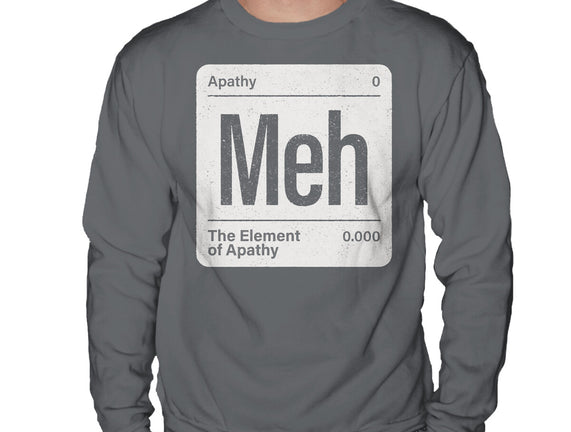 The Element Of Apathy