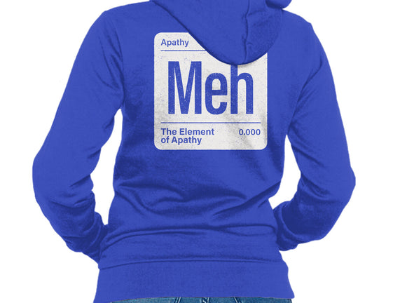 The Element Of Apathy