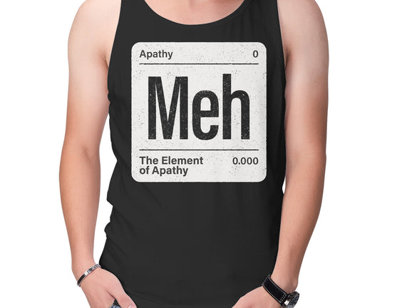 The Element Of Apathy