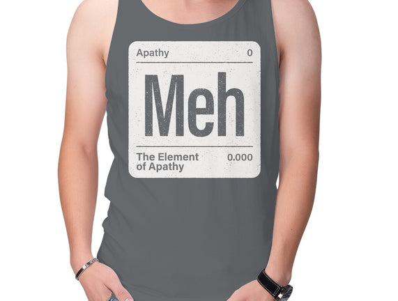 The Element Of Apathy