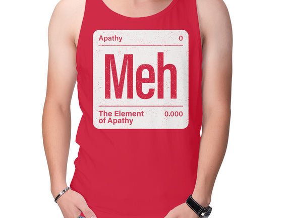 The Element Of Apathy