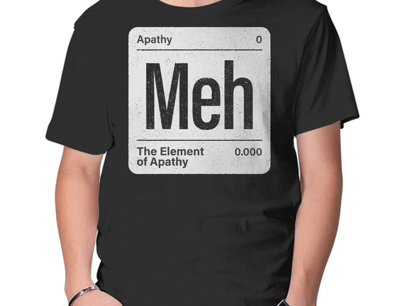 The Element Of Apathy