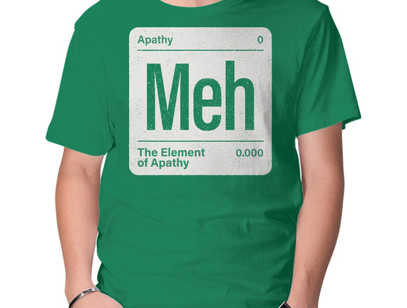 The Element Of Apathy
