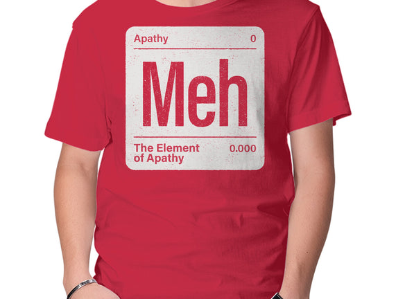 The Element Of Apathy