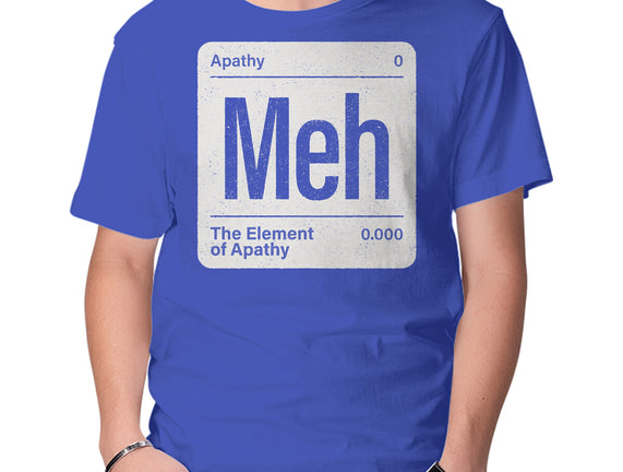 The Element Of Apathy