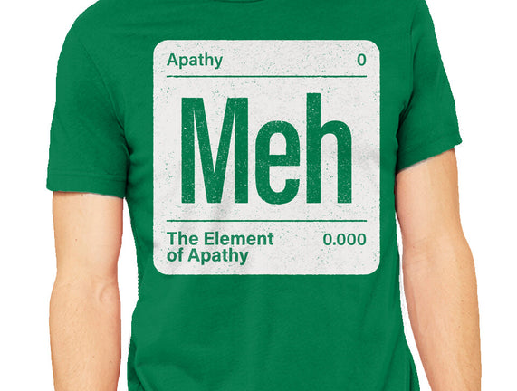 The Element Of Apathy