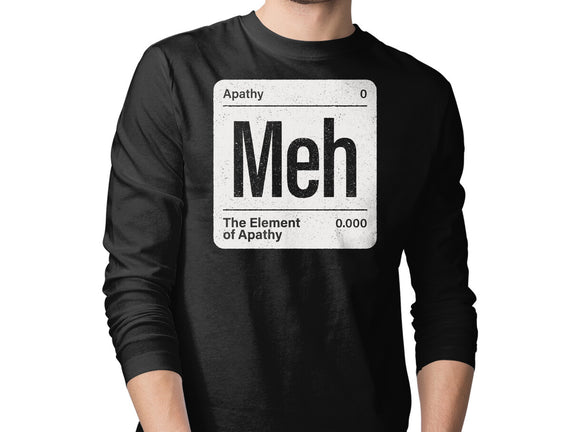 The Element Of Apathy