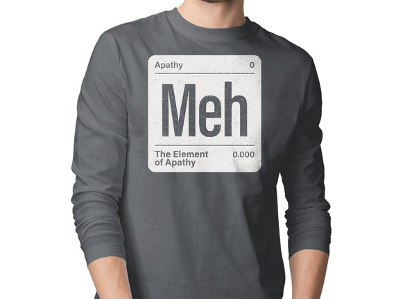 The Element Of Apathy