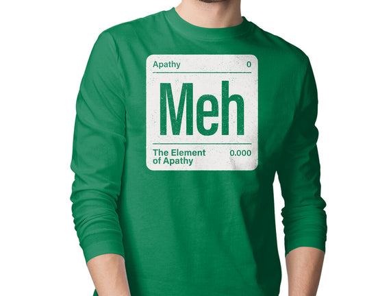 The Element Of Apathy