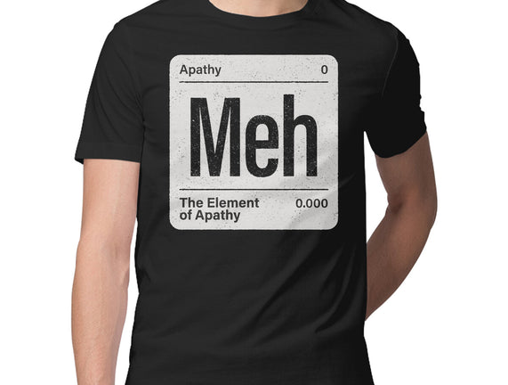 The Element Of Apathy