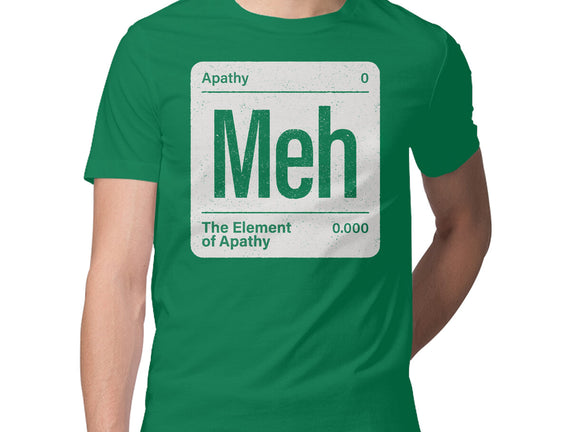 The Element Of Apathy