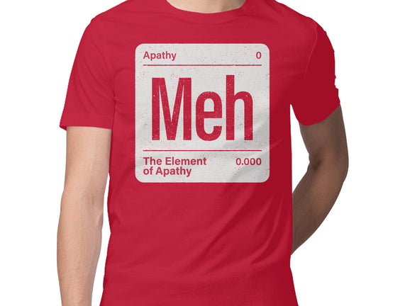 The Element Of Apathy