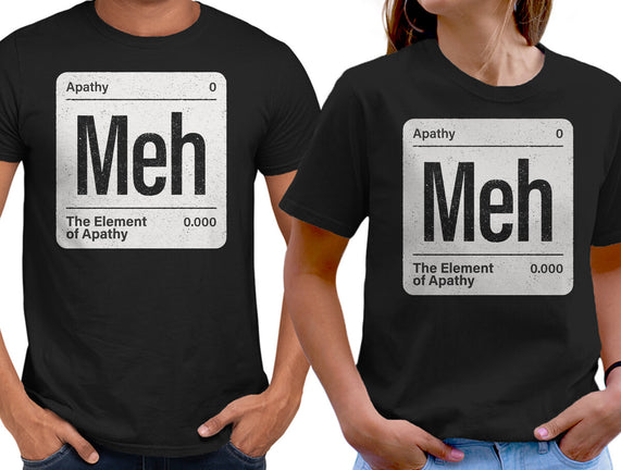 The Element Of Apathy