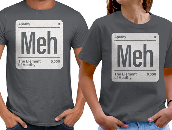 The Element Of Apathy